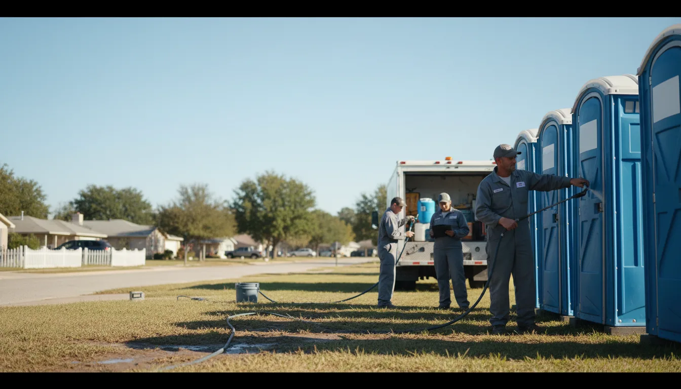 Long-Term Portable Toilet Rental in Megargel, TX near me